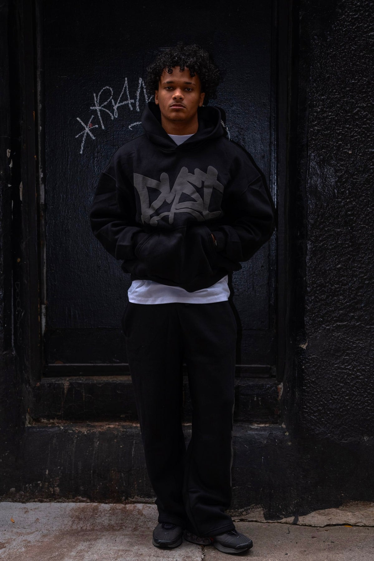 DYST TRACKSUIT TOP [BLACK]