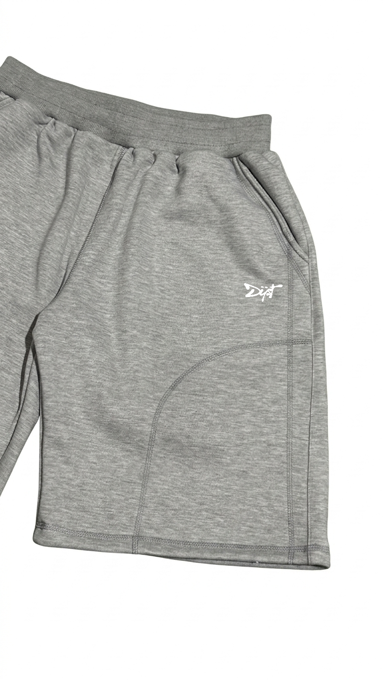 REVERSE STITCH SHORT [GREY]