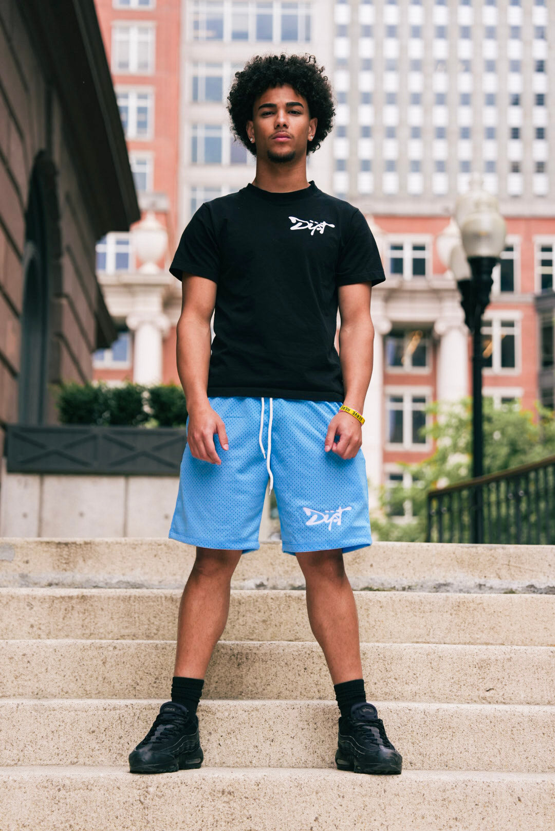 MESH SHORT [BLUE]