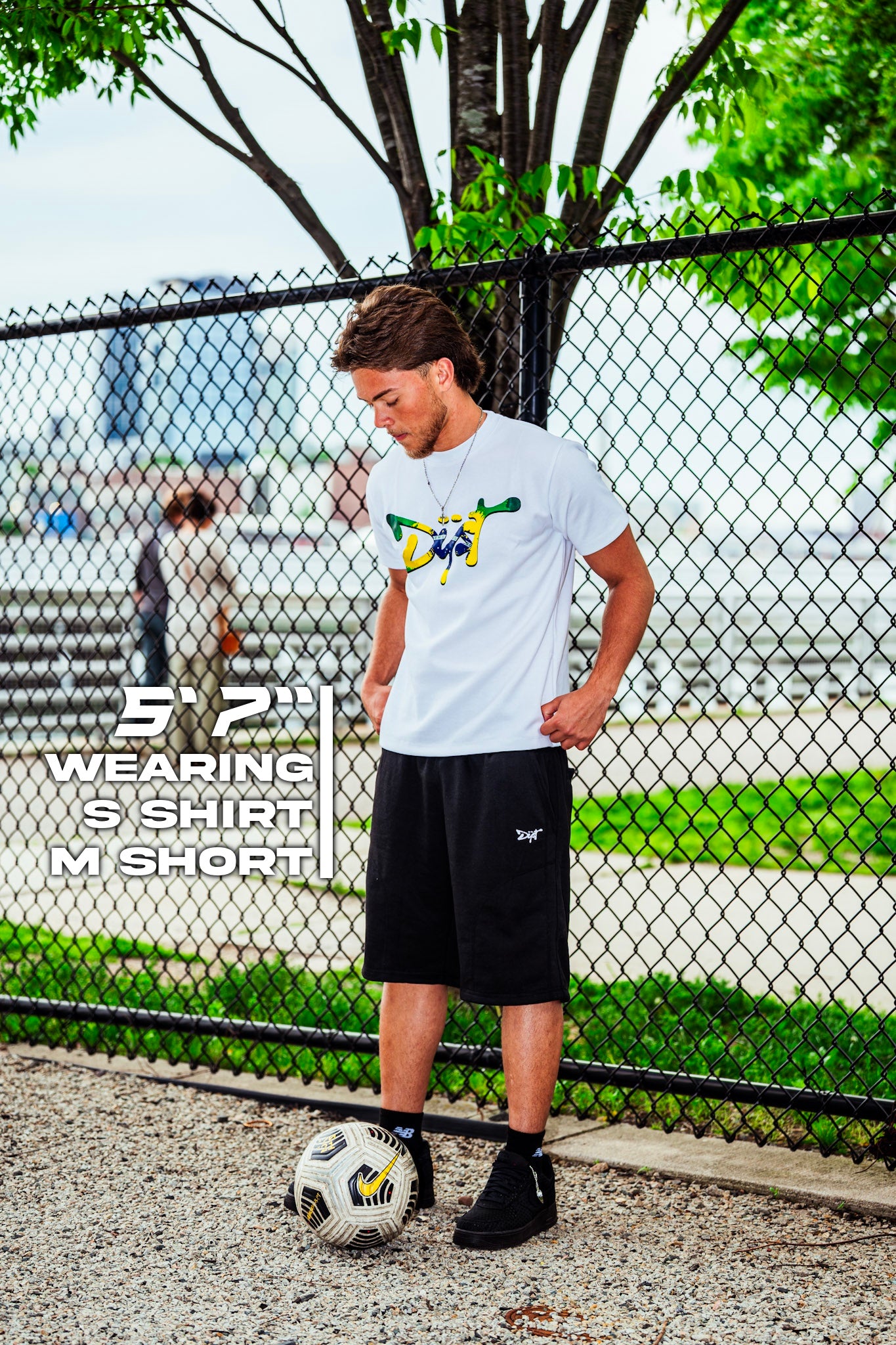REVERSE STITCH SHORT [BLACK]