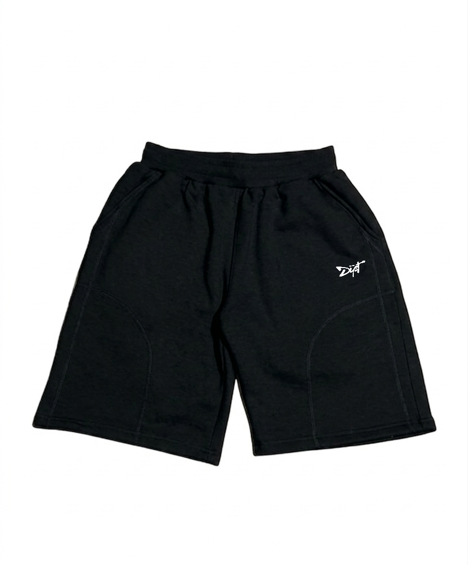 REVERSE STITCH SHORT [BLACK]