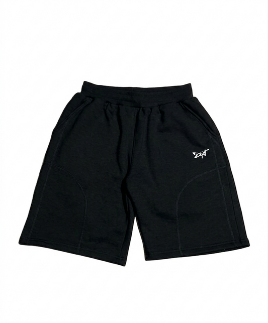REVERSE STITCH SHORT [BLACK]